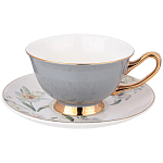 Чайный набор из фарфора на 6 персон Grey Tea Porcelain Set варинант исполнения - 3 | Loft Concept в Сочи