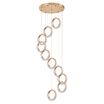 Люстра светодиодная Golden Shackle варинант исполнения - 4 | Loft Concept в Сочи