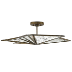 Потолочный светильник фигурный с состаренными зеркальными панелями Antique Mirror варинант исполнения - 2 | Loft Concept в Сочи