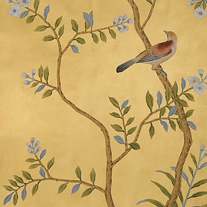 Обои ручная роспись Badminton Deep Rich Gold