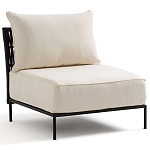 Уличное кресло Alaric Armchair Black варинант исполнения - 1 | Loft Concept в Сочи