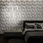 Гипсовая 3D Панель M-14 варинант исполнения - 1 | Loft Concept в Сочи