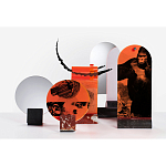 Дизайнерский держатель для фотографий Poltronova Ofelia Rosso Francia Photo Holder варинант исполнения - 6 | Loft Concept в Сочи