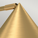 Бра с широким конусным плафоном с золотистой внутренней стороной Alora Mood варинант исполнения - 7 | Loft Concept в Сочи