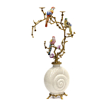 Подсвечник с декором из птиц на ветвях Birds of Paradise варинант исполнения - 3 | Loft Concept в Сочи