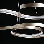 Люстра подвесная светодиодная в виде волнообразной ленты Ribbon Vortex варинант исполнения - 22 | Loft Concept в Сочи