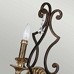 Бра в форме свечи и подвесками в классическом стиле Quoizel варинант исполнения - 2 | Loft Concept в Сочи