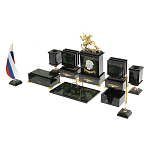 Настольный письменный набор из нефрита в подарочной коробке Victorious варинант исполнения - 2 | Loft Concept в Сочи