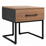 Тумба прикроватная с ящиком в стиле лофт Urban Style Space варинант исполнения - 1 | Loft Concept в Сочи