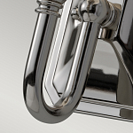 Бра для ванных комнат с белым матовым плафоном квадратной формы на основании цвета хром Feiss варинант исполнения - 4 | Loft Concept в Сочи