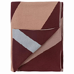 Плед из хлопка с геометрическим рисунком Elan Stripe Addison варинант исполнения - 1 | Loft Concept в Сочи