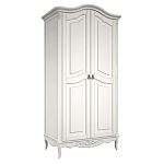 Шкаф белый из массива бука в стиле прованс White Provence варинант исполнения - 3 | Loft Concept в Сочи