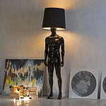 Лампа MALE MANNEQUIN LAMP с абажуром открытый позинг варинант исполнения - 3 | Loft Concept в Сочи