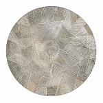 Кофейный столик с рельефной столешницей из металла Aplika Silver варинант исполнения - 3 | Loft Concept в Сочи