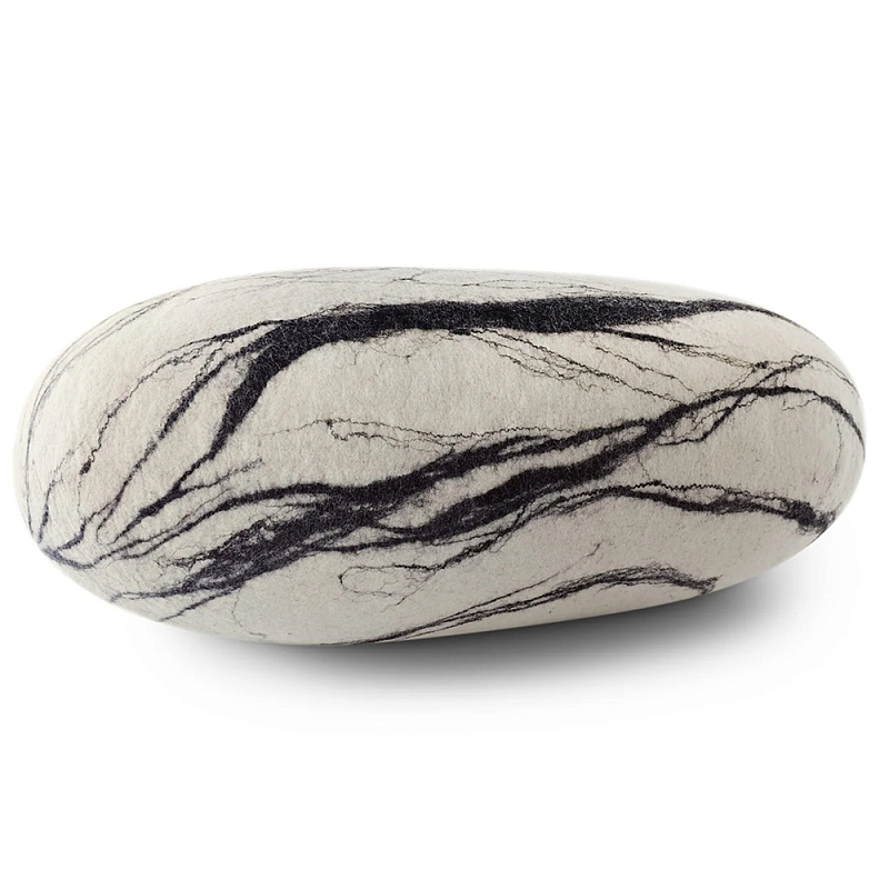 Пуф - Камень Nullah Черно-белый в Сочи | Loft Concept 