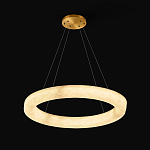 Люстра в виде кольца из натурального камня Minerals of Light варинант исполнения - 2 | Loft Concept в Сочи