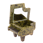 Шкатулка в виде рояля из натурального камня змеевик Stone Casket варинант исполнения - 2 | Loft Concept в Сочи