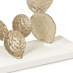 Консоль прямоугольная белая с основанием в виде кактуса Cactus варинант исполнения - 2 | Loft Concept в Сочи