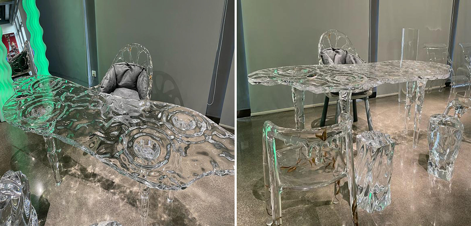 Дизайнерский Стол из прозрачного Акрила Crystal Icicle Table Дизайнерский Стол из прозрачного Акрила Crystal Icicle Table - Loft-Concept в Сочи