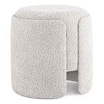 Дизайнерский Пуф Букле Poof Alice Light Gray Boucle  варинант исполнения - 1 | Loft Concept в Сочи