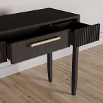 Элегантная Консоль Primo с выдвижным ящиком Темный орех варинант исполнения - 4 | Loft Concept в Сочи