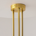 Люстра со стеклянными вставками Helios варинант исполнения - 5 | Loft Concept в Сочи