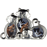 Фоторамка детская Childhood Corner Three cats варинант исполнения - 1 | Loft Concept в Сочи