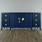 Большой Комод-буфет Elsa Dreams Blue с ящиками варинант исполнения - 5 | Loft Concept в Сочи