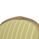 Кресло Ava Classical Armchair green striped flax варинант исполнения - 4 | Loft Concept в Сочи