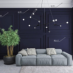 Гладкий карниз KT-59 варинант исполнения - 3 | Loft Concept в Сочи