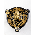 Пепельница фарфоровая Gold Dog варинант исполнения - 6 | Loft Concept в Сочи