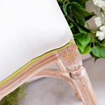 Барный стул золотистый из натурального бука с изображением птицы и цветов Blooming Birds варинант исполнения - 3 | Loft Concept в Сочи