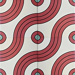 Дизайнерская плитка с узором Дорожки 2 варинант исполнения - 2 | Loft Concept в Сочи