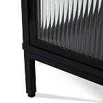 Сервант двухдверный с рифленым стеклом The Keeper варинант исполнения - 5 | Loft Concept в Сочи