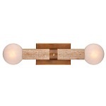 Бра цилиндрической формы с 2-мя плафонами белого цвета Marble Glow варинант исполнения - 3 | Loft Concept в Сочи