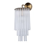 Бра с круглым основанием и длинными прозрачныи стеклянными трубками Nembus варинант исполнения - 1 | Loft Concept в Сочи