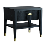 Прикроватная тумбочка с ящиком Elsa Dreams Black варинант исполнения - 6 | Loft Concept в Сочи