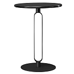 Кофейный столик черный круглый Graceful Base варинант исполнения - 3 | Loft Concept в Сочи