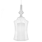 Подвесной светильник Wire Dream Pendant 4 Белый варинант исполнения - 3 | Loft Concept в Сочи