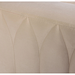 Кресло велюровое бежевое Cubic Silhouette варинант исполнения - 4 | Loft Concept в Сочи