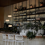 Подвесной светильник с плафоном в виде эллипса из белого алебастра Cryptocrystalline Stone варинант исполнения - 5 | Loft Concept в Сочи