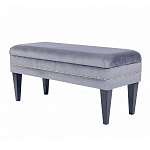 Мягкая банкетка с зоной для хранения Casket Grey варинант исполнения - 2 | Loft Concept в Сочи