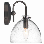 Бра с куполообразным прозрачным плафоном Glass Dome with Seeds варинант исполнения - 3 | Loft Concept в Сочи