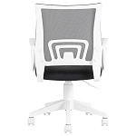 Офисное кресло с основанием из белого пластика Desk chairs Black варинант исполнения - 4 | Loft Concept в Сочи