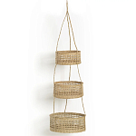 Подвесные плетеные корзины для цветов Musa Wicker Baskets варинант исполнения - 2 | Loft Concept в Сочи