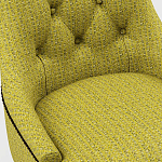 Мебельная ткань Шенилл горчичный цвет 142 см T4-62 варинант исполнения - 11 | Loft Concept в Сочи