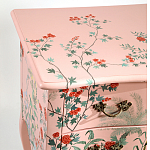 Комод розовый с росписью Цветы L.XV CHEST OF DRAWERS Flowers варинант исполнения - 4 | Loft Concept в Сочи
