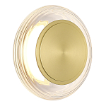 Бра круглое золото/прозрачный Plumpness LED 7 варинант исполнения - 1 | Loft Concept в Сочи