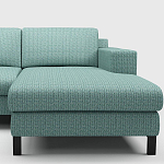 Мебельная ткань Шенилл бирюзовый цвет 142 см T4-61 варинант исполнения - 6 | Loft Concept в Сочи