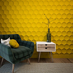 Гипсовая 3D Панель M-12 варинант исполнения - 2 | Loft Concept в Сочи